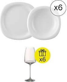 Rosenthal Suomi Weiß Ikonisches Tafelservice für 