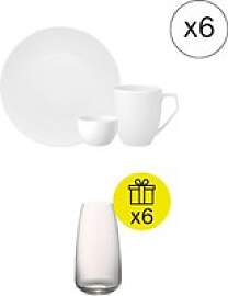 Rosenthal TAC Weiß Ikonisches Frühstücks-Set