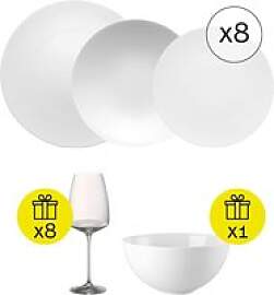 Rosenthal TAC Weiß Ikonisches Tafelservice für