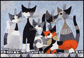 Rosina Wachtmeister Fußmatte Siamo, waschbar, 50