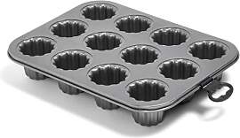 ROSSETTO Cannelé-Backform mit 12 Mulden aus