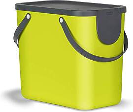 ROTHO ALBULA Recycling-Müllsystem 25l grün lime