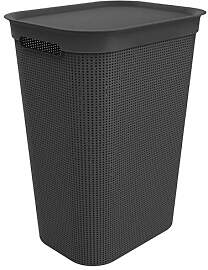 Rotho Brisen Wäschekorb mit Deckel 50 l,