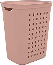Rotho Jona Wäschesammler 55l mit Deckel,