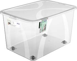 Rotho Lona Aufbewahrungsbox 50l mit Deckel,