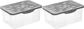 Rotho Ranger Aufbewahrungsbox 13l mit Deckel,