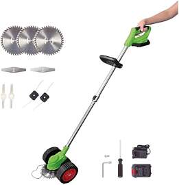 Rotorazer 8in1 Akku Gartengerät Rasentrimmer Set
