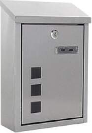 ROTTNER Briefkasten Casa Inox T06047 silber