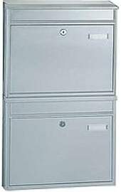 ROTTNER Briefkasten T04187 silber