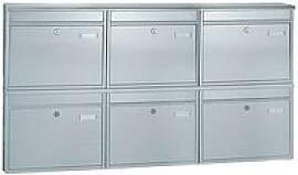 ROTTNER Briefkasten T04191 silber