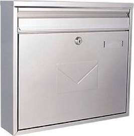 ROTTNER Briefkasten Teramo T04779 silber