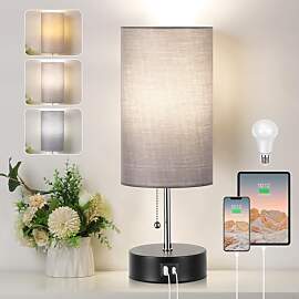 ROTTOGOON 3 Farben Temperatur Nachttischlampe mit