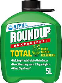 Roundup Unkrautfrei TOTAL, 5 Liter Nachfüller,