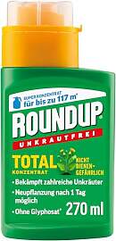 Roundup Unkrautfrei TOTAL Konzentrat, 270 ml,