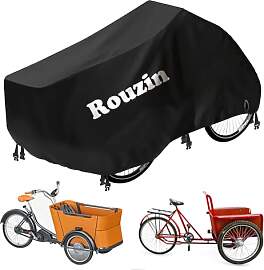 Rouzin Lastenfahrrad Abdeckung Dreirad,