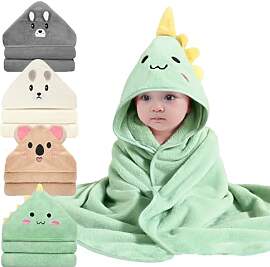 ROXANEPIG 4Pack Baby Handtücher Kapuze, 80X80 cm