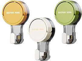 RoxNvm Saugnapf Haken, 3 Stück Saughaken Extra