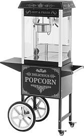 Royal Catering Popcornmaschine mit Wagen