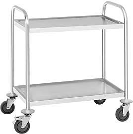 Royal Catering RCSW 2.1H Servierwagen Edelstahl