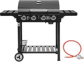 Royal Gourmet 4 Brenner Gas Grillwagen, 12 kW