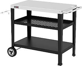 Royal Gourmet Servierwagen 3-Etagen mit