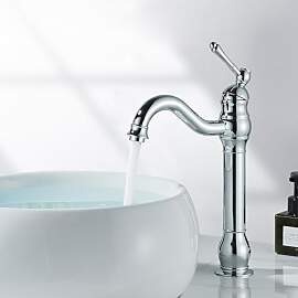 Rozin Wasserhahn Bad Hoch Waschtischarmatur 360°