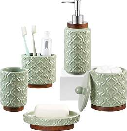 RQYIXI Badezimmer-Zubehör-Set,