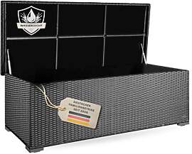 RS Trade Auflagenbox wasserdicht, Gartenbox,