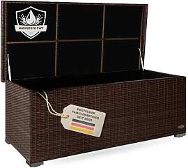 RS Trade Auflagenbox wasserdicht, Gartenbox,