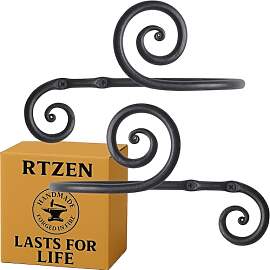RTZEN Dekorative große Vorhanghalter – 2er-Set