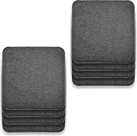 Rubberneck 8er Set rutschfeste Filz Sitzkissen