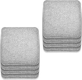 Rubberneck 8er Set rutschfeste Filz Sitzkissen