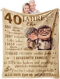 Rubinhochzeit Geschenke, 40 Hochzeitstag Geschenke 