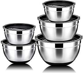 Rührschüssel 5er-Set, HaWare Edelstahl