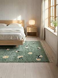 RugVista Linnea, Kinderteppich, Shaggy/Handloom,