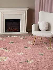 RugVista Linnea, Kinderteppich, Shaggy/Handloom,