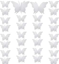 Ruidee 4 Stück Papier Schmetterling Banner 2.8m