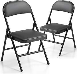 RUIE Klappstuhl 2er Set, Gepolstert Klappstühle