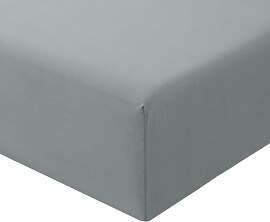 RUIKASI Spannbettlaken 140x200cm Grau Bettlaken -