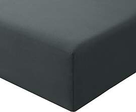 RUIKASI Spannbettlaken 90x200cm Grau Bettlaken -