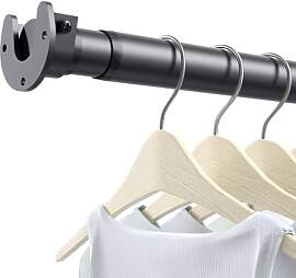 Ruiony Kleiderstange Schrank, 43 bis 135 cm