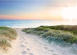 Runa Art Fototapete Strand und Meer