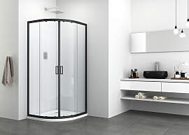 Runddusche SANOTECHNIK "Elite", schwarz
