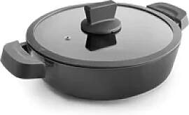 Runde Pfanne aus geschmolzenem Aluminium Lacor
