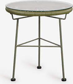 Runder Beistelltisch Ø45 Cm Aus Stahl Und