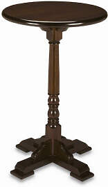 Runder Bistro Stehtisch mit Säulenfuss 68 cm