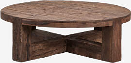 Runder Couchtisch Ø120 Cm Aus Recyceltem