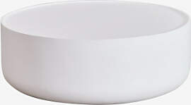 Runder Couchtisch Ø80 Cm Aus Beton Darwys Weiss - 