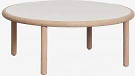 Runder Couchtisch Aus Akazienholz Olivia Gardenia