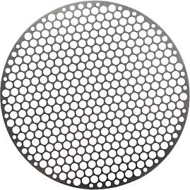 Runder Edelstahl-Grillrost, rundes Grillnetz,